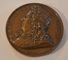 Médaille bronze vauban d'occasion  Metz-