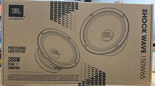 Woofer JBL ShockWave 150W65 6,5" 300 Watt potência de pico midrange (um par) comprar usado  Enviando para Brazil