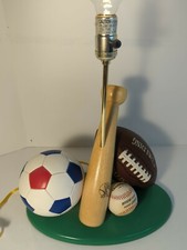 Lâmpada de futebol vintage anos 90 esportiva infantil Spalding beisebol futebol funciona super bem! comprar usado  Enviando para Brazil
