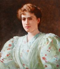 Tableau portrait jeune d'occasion  Paris IX