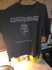Camiseta Iron Maiden The Book of Souls preta AM comprar usado  Enviando para Brazil