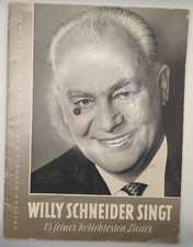 Willy schneider singt gebraucht kaufen  Neuhausen