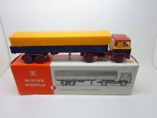 Wiking: Scania 110 Pritschen-Sattelzug, Saure HB 736/2C mit OKT 51 (GK82) comprar usado  Enviando para Brazil
