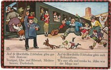 Scherzkarte schwäbische eisen gebraucht kaufen  Neustrelitz