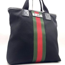 Bolsa tote Gucci Sherry Line náilon grande capacidade usada para negócios comprar usado  Enviando para Brazil