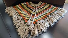 poncho crocheted for sale  Irvine