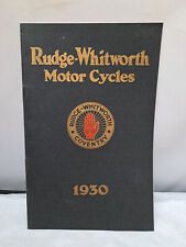 Rudge whitworth 1930 for sale  WATERLOOVILLE