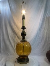 Vtg amber glass for sale  Knoxville