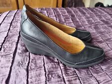 Clarks unstructured wedge for sale  HULL