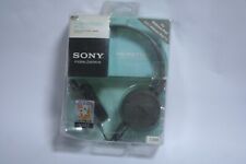 Fones de ouvido estéreo Sony MDR-ZX100 ZX Series estúdio preto com fio conector de 3,5 mm testado comprar usado  Enviando para Brazil