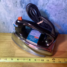 Black & Decker The Classic placa de sola de alumínio ferro seco e vapor TESTADO comprar usado  Enviando para Brazil