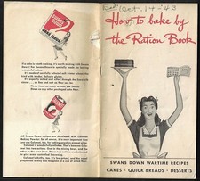 EUA SEGUNDA GUERRA MUNDIAL 1943 RECEITAS TEMPO DE GUERRA LIVRO 24 PÁGINAS BOLOS PARA DESERTOS BAIXO TEOR DE AÇÚCAR E CURTO comprar usado  Enviando para Brazil