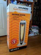 Hyundai 350-700 Watt aquecedor oscilante halogênio temporizador de 2 horas, interruptor de segurança comprar usado  Enviando para Brazil