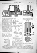 Old engineering 1881 for sale  UK