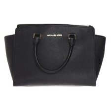 Michael Kors, torebka, Panie Selma, damska, czarna, 35, 8, 23 cm #nEF na sprzedaż  PL