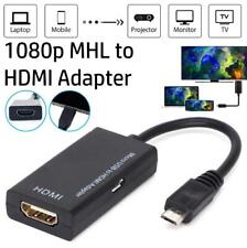 Adaptador micro USB para HDMI MHL compatível com Samsung Galaxy HTC EVO S2 I9100 comprar usado  Enviando para Brazil