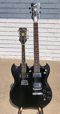 Guitarra elétrica Pope Bill Owens pescoço duplo com HSC! -LL comprar usado  Enviando para Brazil