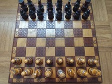 Altes holz schachspiel gebraucht kaufen  Ludwigshafen am Rhein