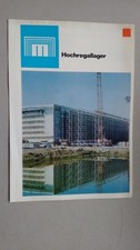 Werbe prospekt hochregallager gebraucht kaufen  Bad Düben