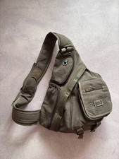 Bolsa estilingue cáqui militar vintage estilo diesel Goldbe Y2K desbotada comprar usado  Enviando para Brazil