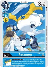 Bt8 020 patamon for sale  SHIPLEY