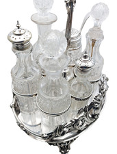 Ornate victorian bottle for sale  LEICESTER