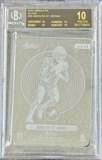 Amon-Ra St. Brown 2023 Panini Absolute #G-35 Glass SSP BGS BLACK LABEL 10 comprar usado  Enviando para Brazil