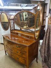 Edwardian mahogany inlaid for sale  BRIDGWATER