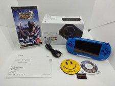 Console portátil PSP-3000 SONY PSP Playstation azul marinho COR RARA com carregador, usado comprar usado  Enviando para Brazil
