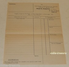 Rare document commande d'occasion  Ham