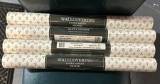 Papel de parede LAURA ASHLEY vintage vinil revestimento trevo cambraia Reino Unido Nos comprar usado  Enviando para Brazil