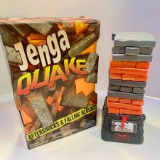 JENGA QUAKE Gra 2013 Hasbro Earthquake Shaking Vibrating PRZETESTOWANE PRACE KOMPLETNE na sprzedaż  Wysyłka do Poland