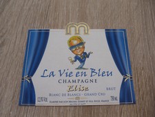 étiquette champagne michou d'occasion  Sainte-Marie