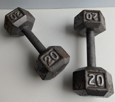 Pair hexagonal cast for sale  East Brookfield