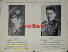 Sterbebild wwii brüder gebraucht kaufen  Gottmadingen