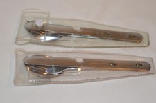 2x Kit Coghlan's 3 Peças Talheres de Aço Inoxidável Chow em Estojo de Manga Plástica comprar usado  Enviando para Brazil