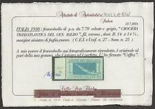 Regno 1930 l.7.70 usato  Padova