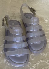 Mini sandálias Melissa infantil Flox Jelly azul pérola tamanho 8M perfumado de frutas comprar usado  Enviando para Brazil
