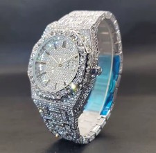 Iced herrenuhr achteckiges gebraucht kaufen  Hüllhorst