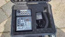 Kit Behringer Xenyx 502 (caixa rodoviária, fonte de alimentação, adaptadores de 1/4" para XLR) comprar usado  Enviando para Brazil
