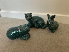 Poole blue glazed for sale  SOLIHULL