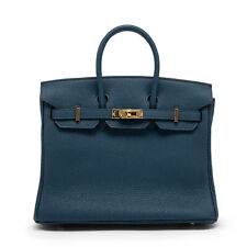 Hermès birkin blue for sale  LONDON