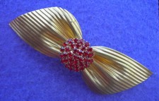 Vintage broche noeud d'occasion  Poncin