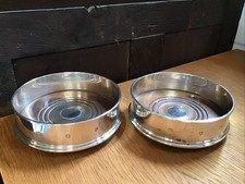 Pair solid silver for sale  WELWYN