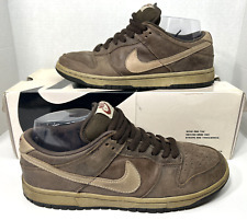 Nike Dunk Low Pro SB 304292 225 Mocha/Chino Escuro Masculino Tamanho 8.5 com Caixa Rosa 2004 comprar usado  Enviando para Brazil