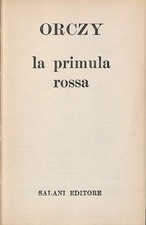 Primula rossa orczy usato  Italia