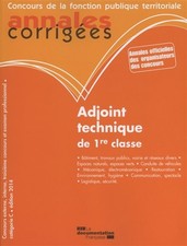 Adjoint technique classe d'occasion  France