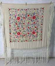 Vintage silk hand for sale  GLASGOW