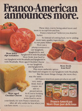 Macarrão franco-americano vintage 1984 impressão página publicitária espaguete espaguete almôndegas comprar usado  Enviando para Brazil