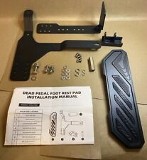 Almohadilla antideslizante para reposapiés de pedal muerto del lado izquierdo para Jeep Wrangler JK JL 2007-2023 segunda mano  Embacar hacia Argentina